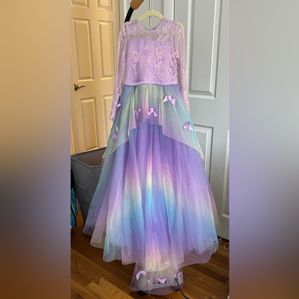 Mariposa Gown Watercolor from Trish Scully